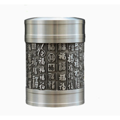 福铭阁锡罐纯锡茶叶罐