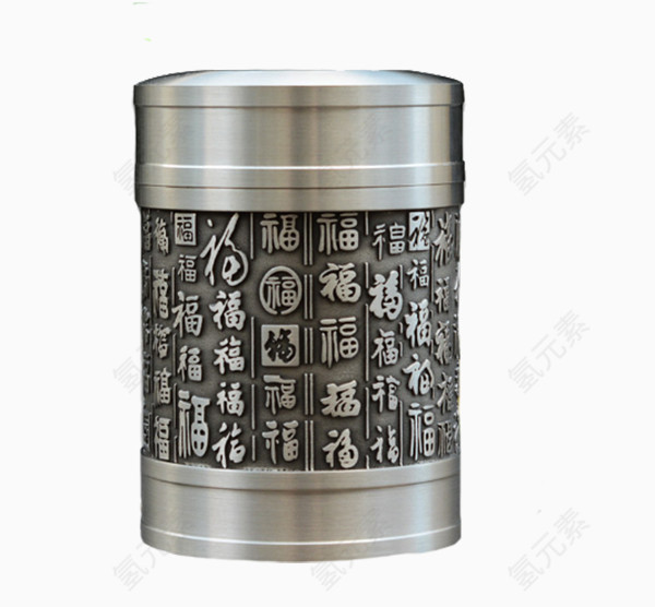 福铭阁锡罐纯锡茶叶罐