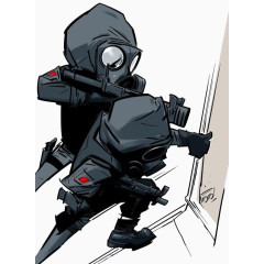 卡通特种兵图片素材