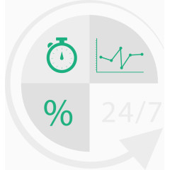 矢量手绘24小时