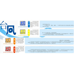 2017天气类台风元素矢量素材
