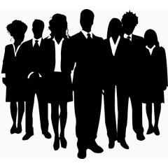 h5素材卡通商务人士