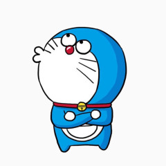 可爱卡通蓝胖子哆啦A梦