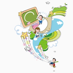 放飞梦想的学生