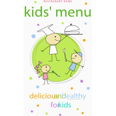 美味营养健康儿童菜单