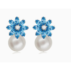 TH/唐后新品花卉小耳钉