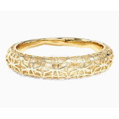 玫瑰金镂空手镯