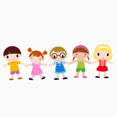 手绘六一儿童节