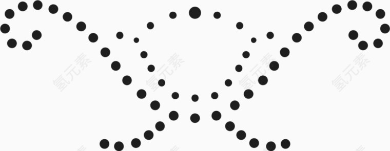 点线面构图底纹角花素材