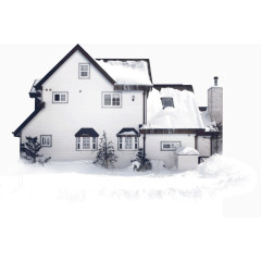 简笔画农村房屋建筑