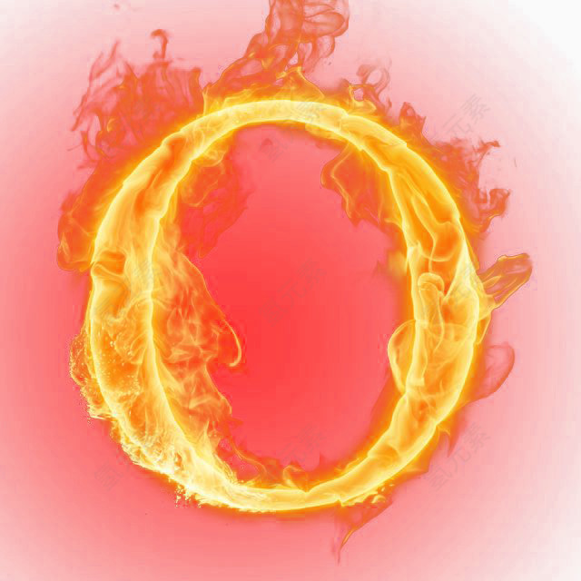 金色字母火焰效果