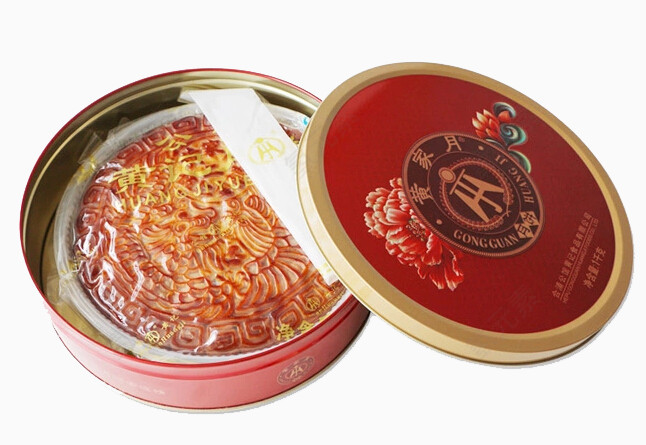 精致的包装盒月饼