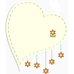 爱心边框矢量图片