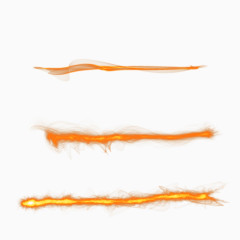 抽象炫光变幻线条