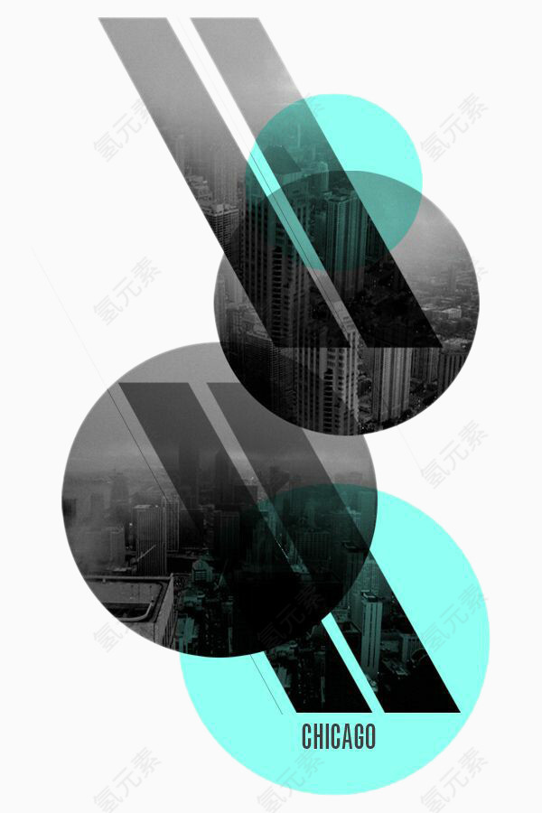 海报设计圆形图片