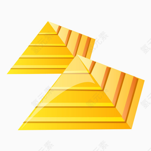 埃及金字塔矢量图