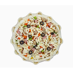 半成品榴莲蘑菇披萨