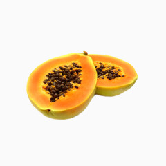切开的木瓜