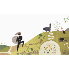 遇见猫的大盗图.