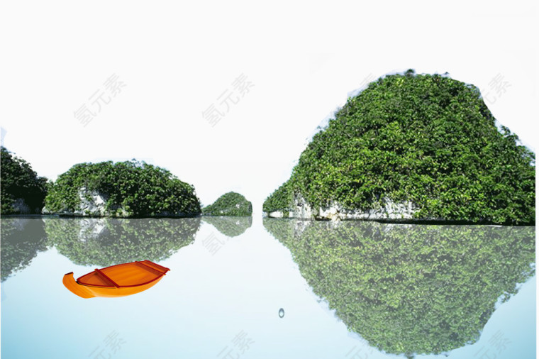 山水风景元素