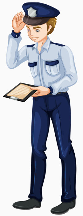 警察男孩