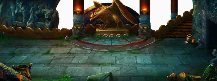 横版游戏场景地图