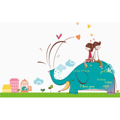 大象梦想海报矢量素材