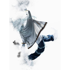 动感人物流体合成