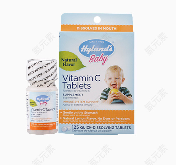 美国Hylands维C小片