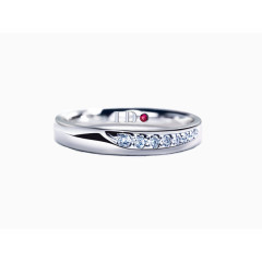 I DO轨道镶小钻戒