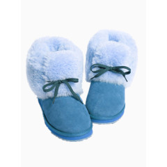 温暖毛毛雪地靴免抠图