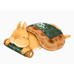 手绘小兔子点心