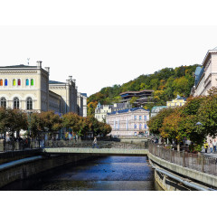 捷克卡罗维发利风景摄影图