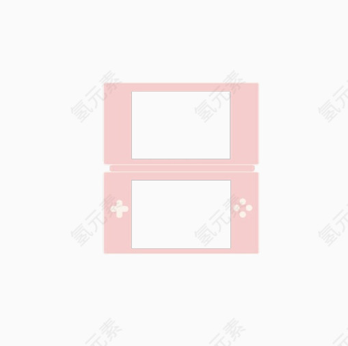粉色游戏机框