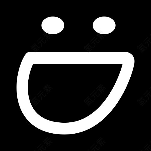 SmugMug社交黑色按钮