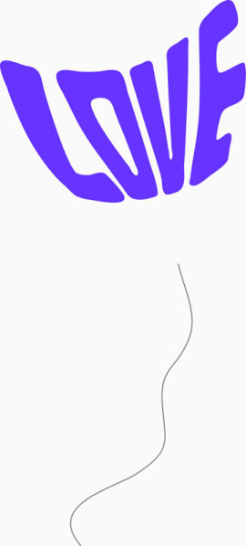 love英文艺术字