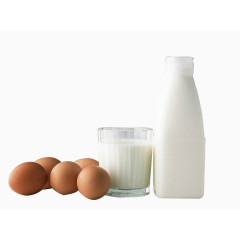 鸡蛋和牛奶