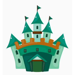 西方梦幻卡通城堡