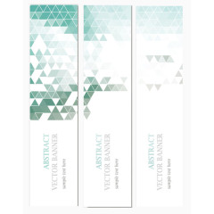 时尚几何横幅设计