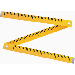 折尺png矢量素材