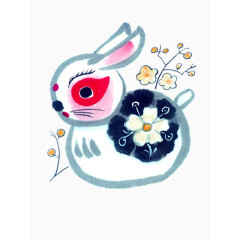 优雅端庄的兔子