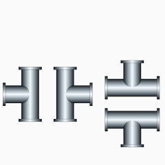 金属分流三头接口