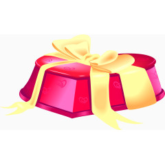 矢量手绘爱心礼盒