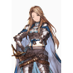 干练棕色长发女孩