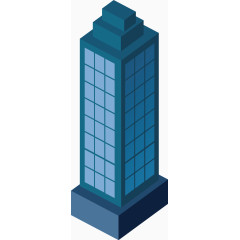 独栋公司建筑素材