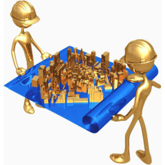 造房子的小金人