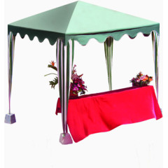 帐篷开业室外花朵