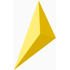 黄色棱形装饰物