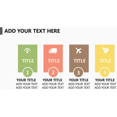 扁平化彩色分类标签