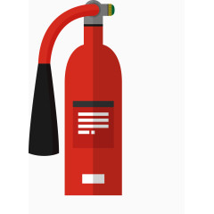 红色灭火器